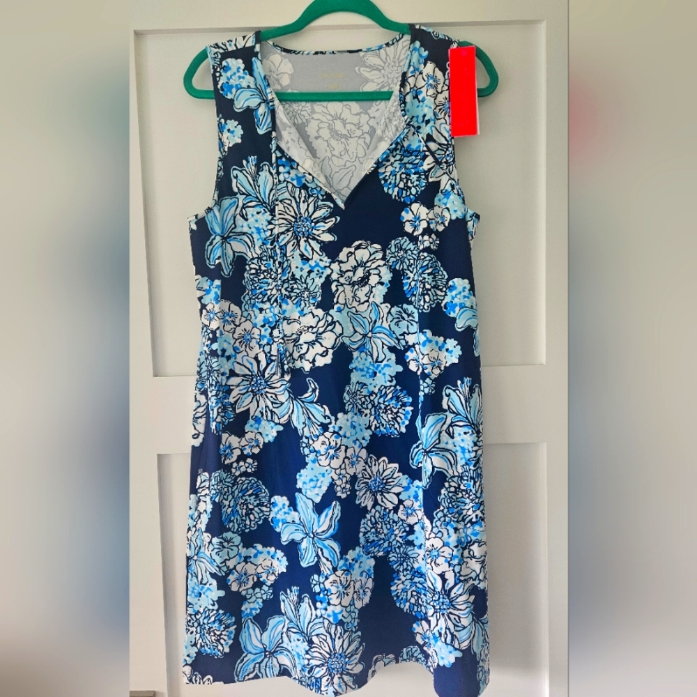 LILLY PULITZER JOHANA SLEEVELESS COVERUP NWT Size:L